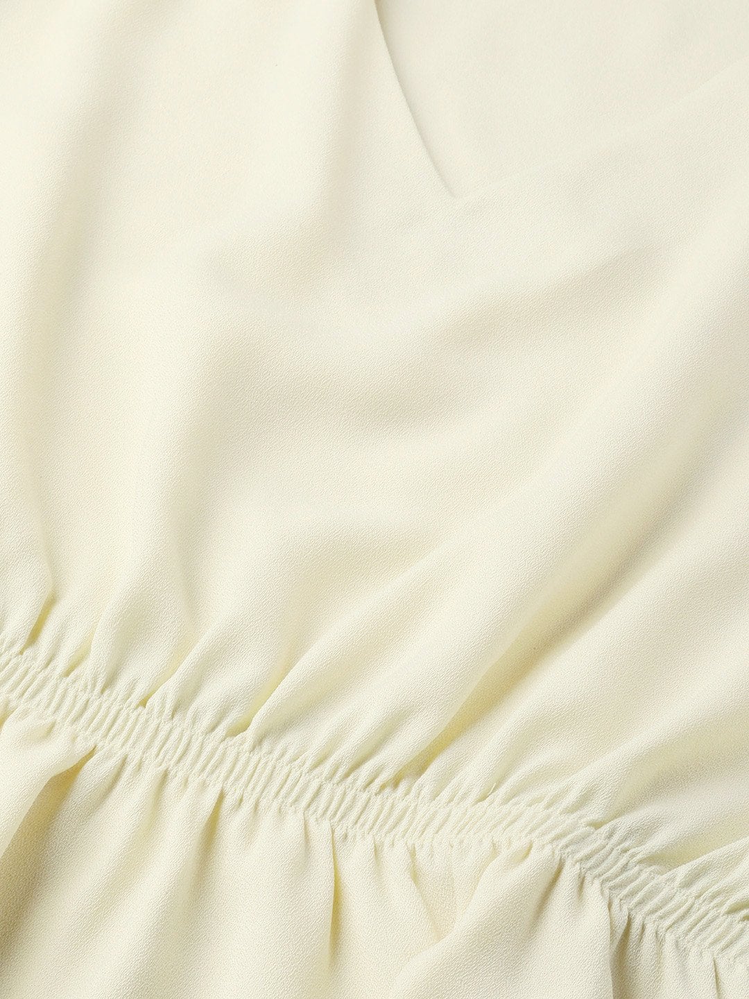 Women's Lemon V-Neck Peplum Top