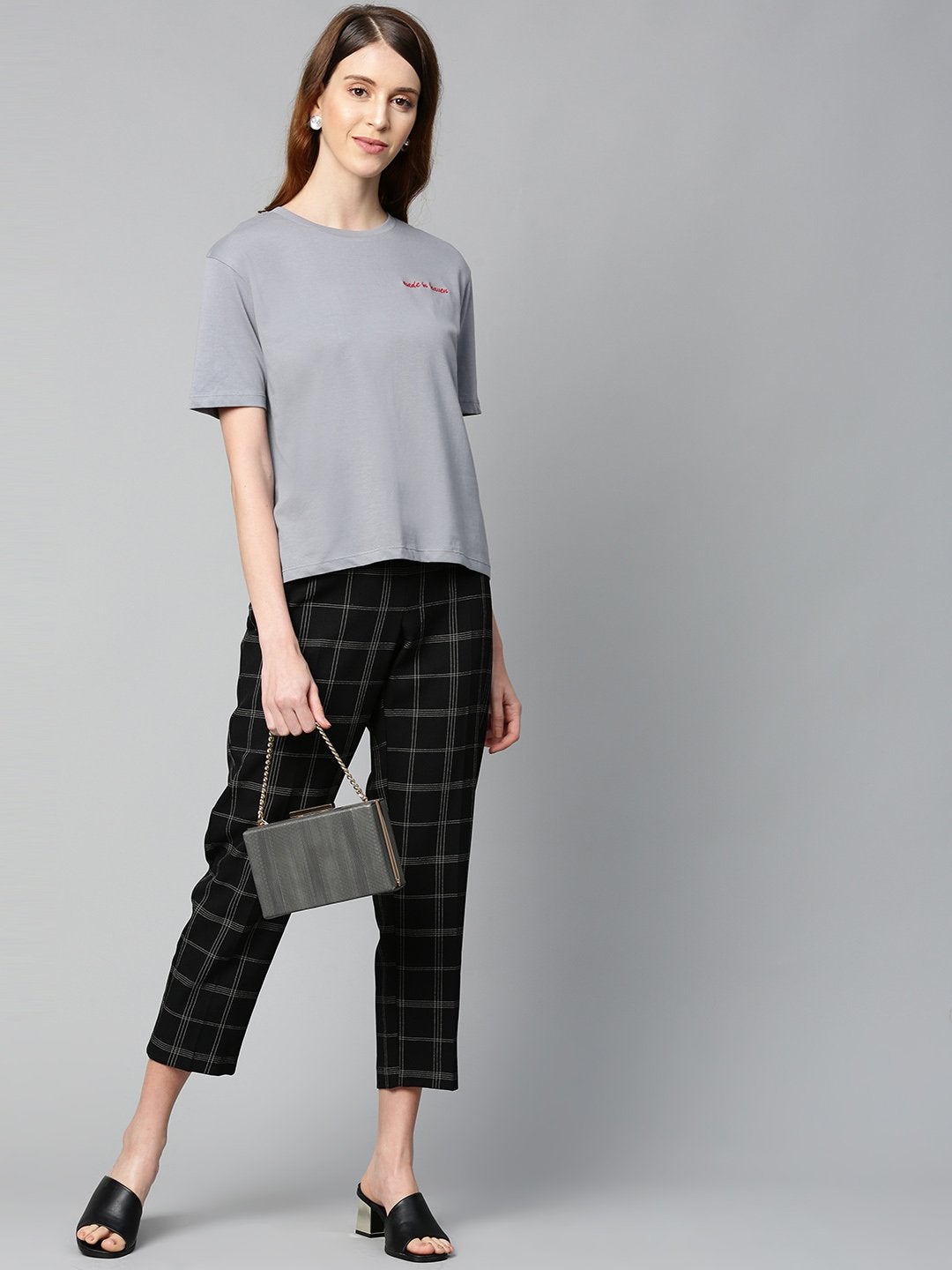 Women's Grey Made-In-Haven T-Shirt
