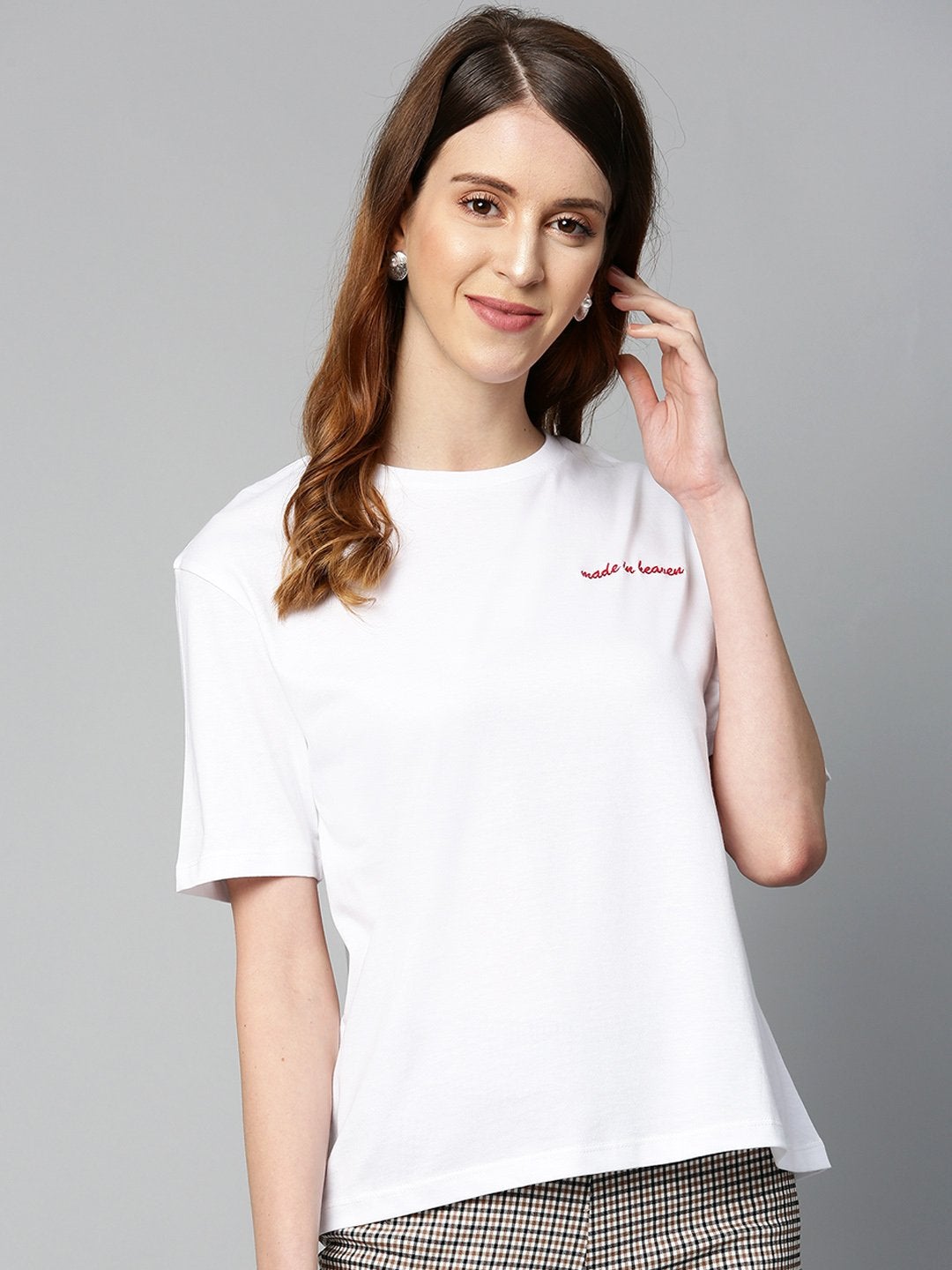 Women's White Made-In-Haven T-Shirt