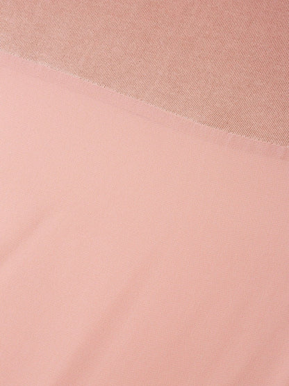 Women's Peach Side Slit Longline Top
