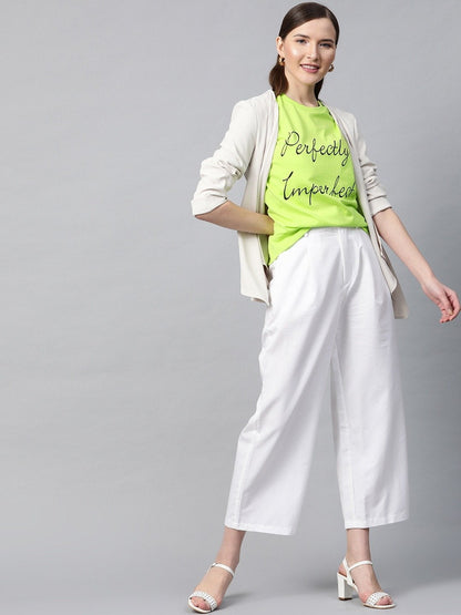 Women's Neon Green Perfectly-Imperfect T-Shirt