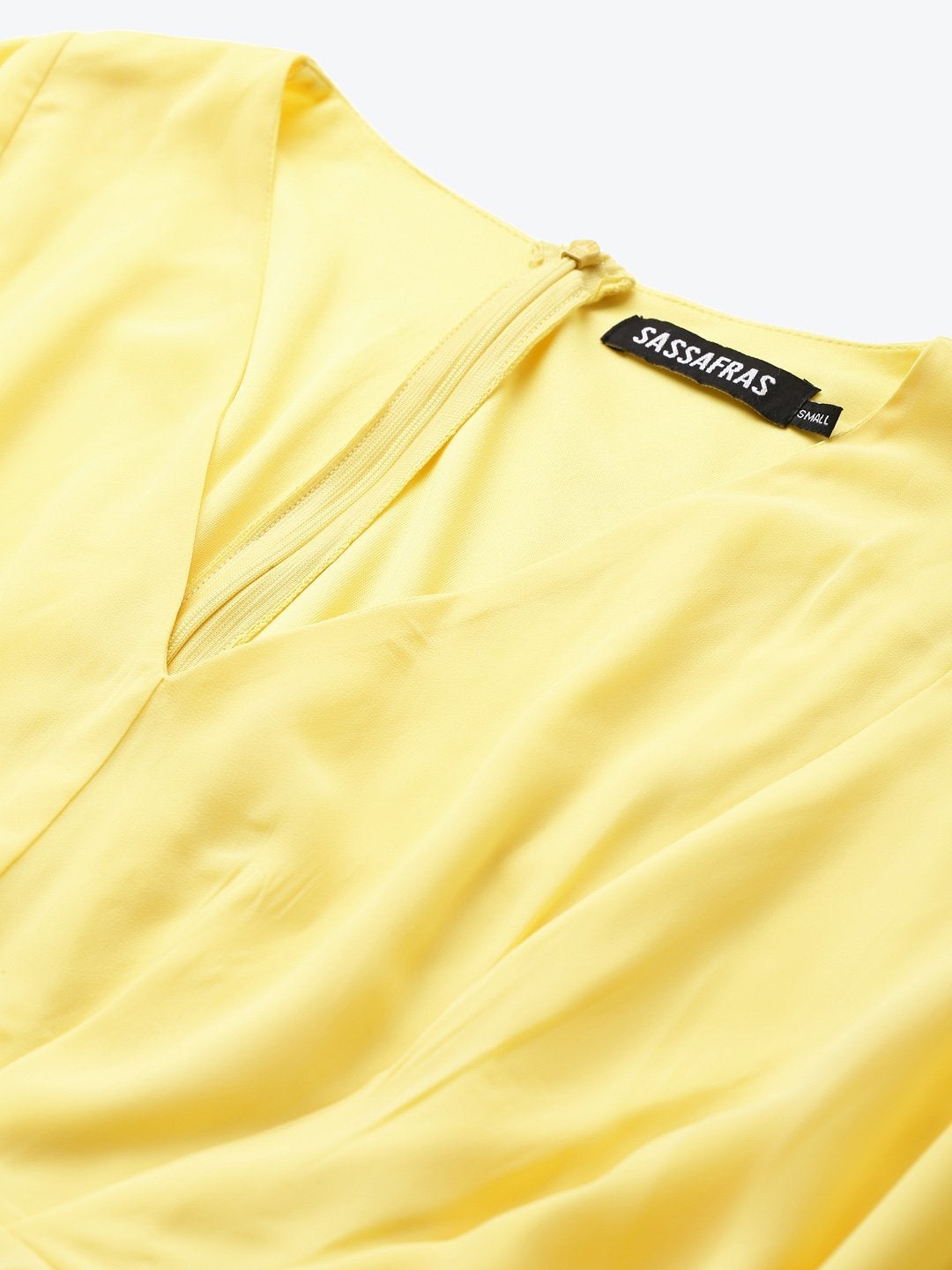 Women's Yellow Kimono Top
