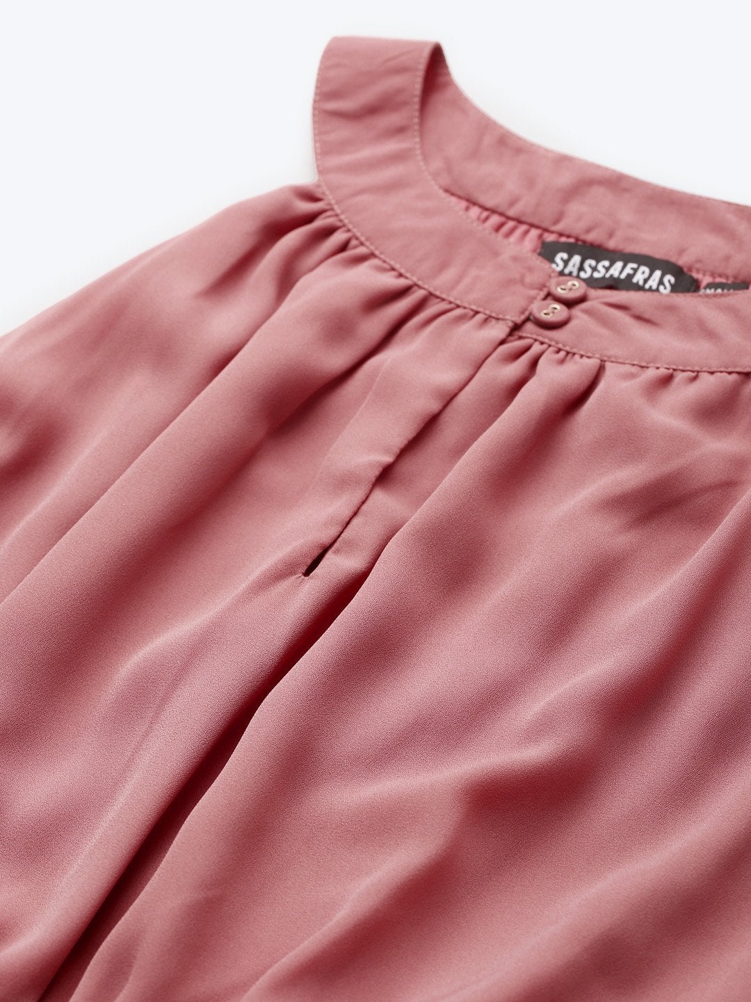 Women's Pale Pink Halter Neck Top