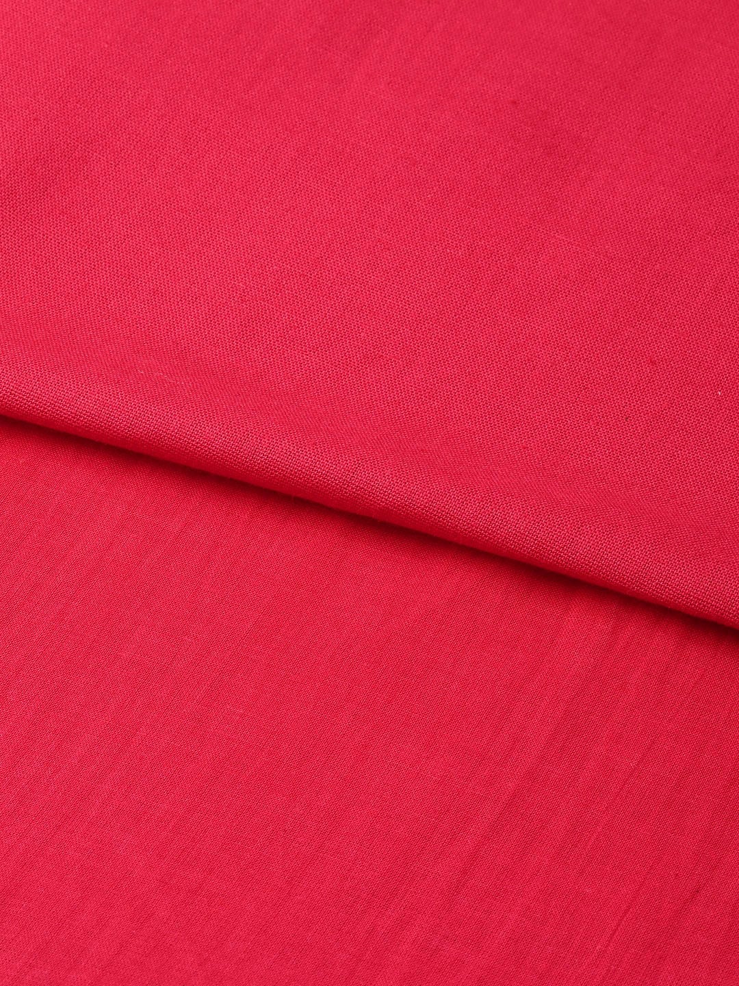Women's Red Sleeveless Belted Dress