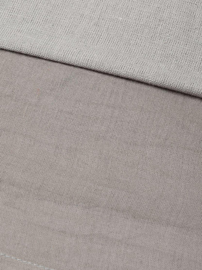 Women's Grey Gathered Patch Pocket Midi Dress