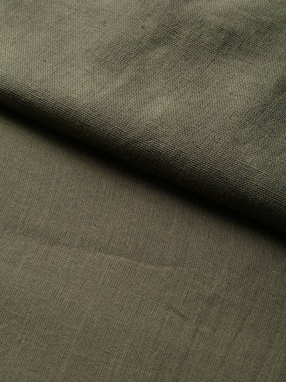Women's Olive Foil Chevron Gathered Kurta Dress