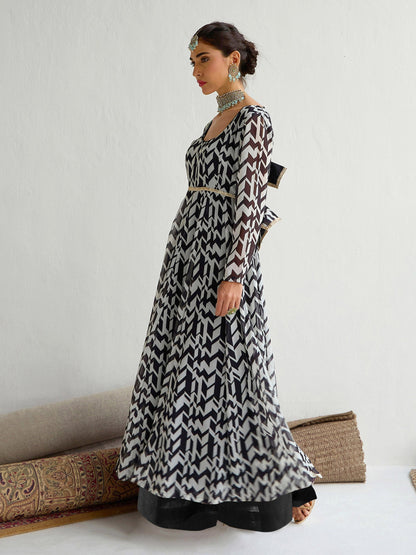 Women's Black Strong Kurta