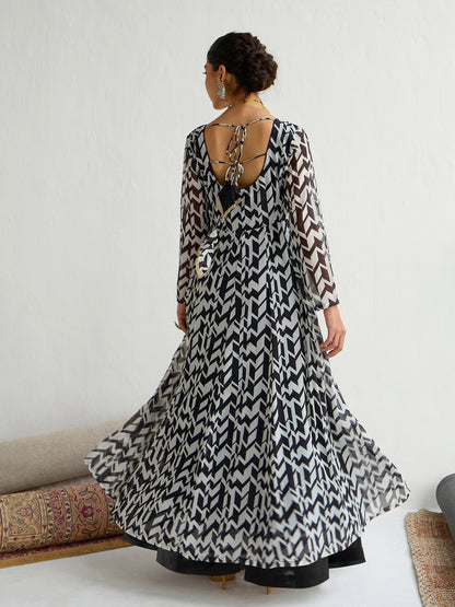 Women's Black Strong Kurta