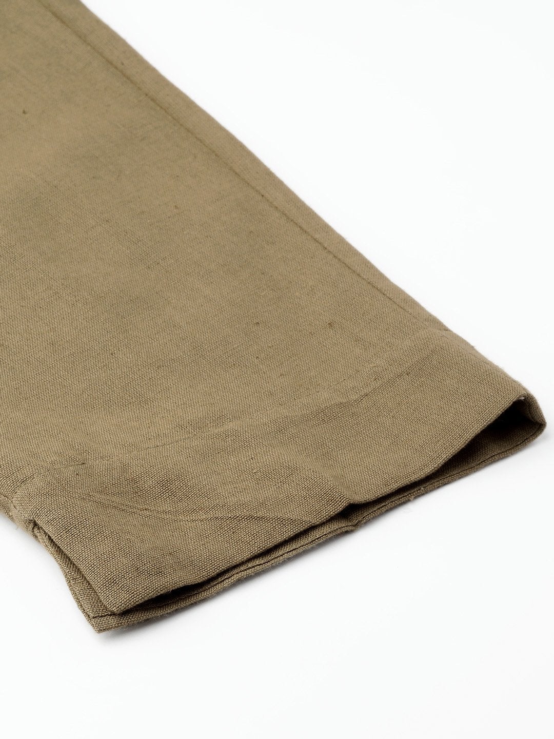 Women's Olive Patch Pocket Pants