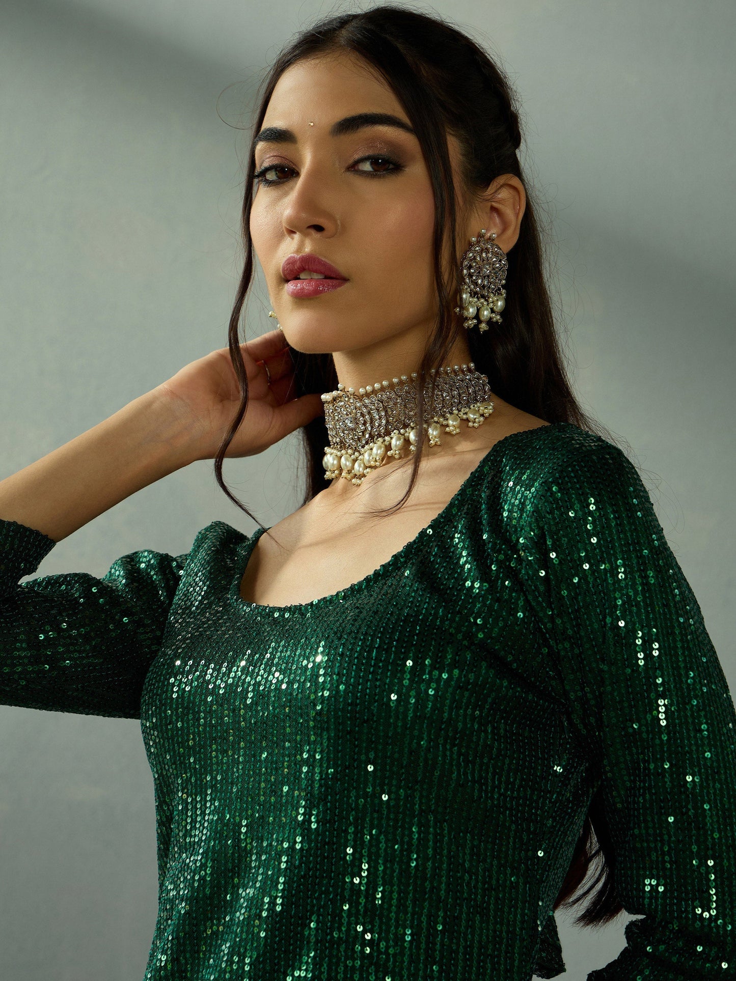 Women's Green Strong Co-Ord Set
