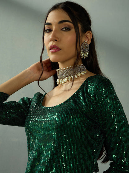 Women's Green Strong Co-Ord Set