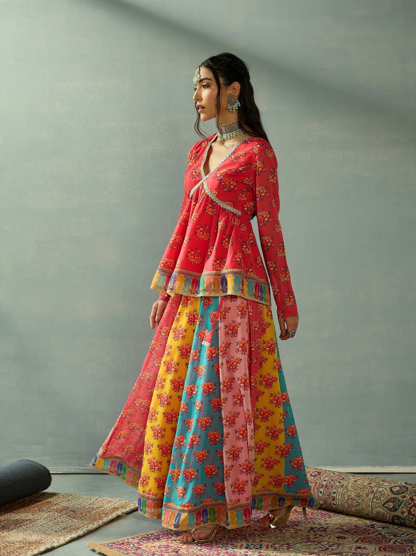 Women's Red Strong Co-Ord Set