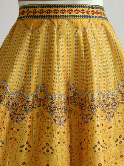 Women's Yellow Floral Co-Ord Set