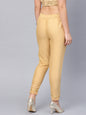 Women's Cotton Solid Straight Pants