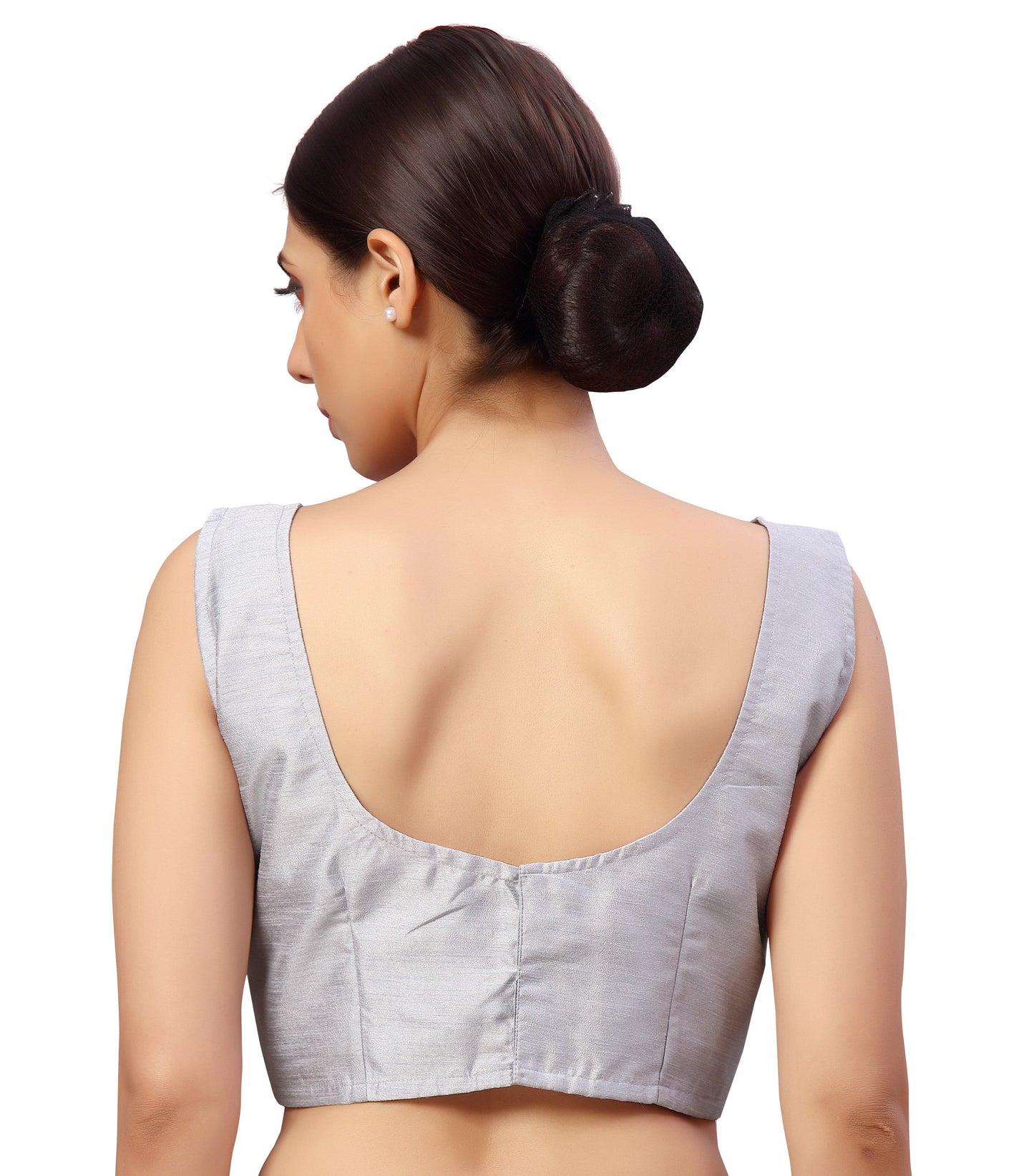 Women's Polyester Sleeveless Saree Blouse.