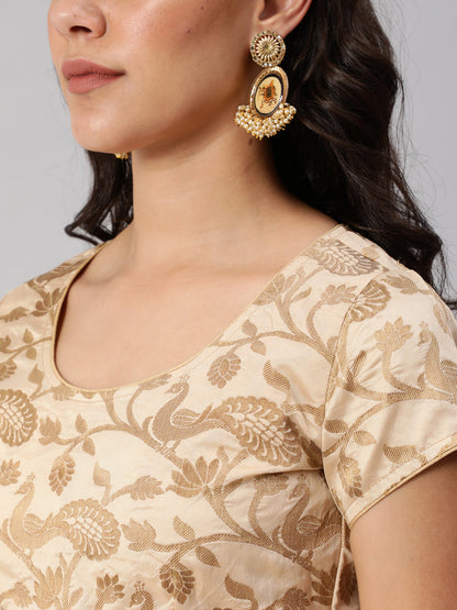 Women's Yellow Lehenga Choli with Dupatta & Potli Bag