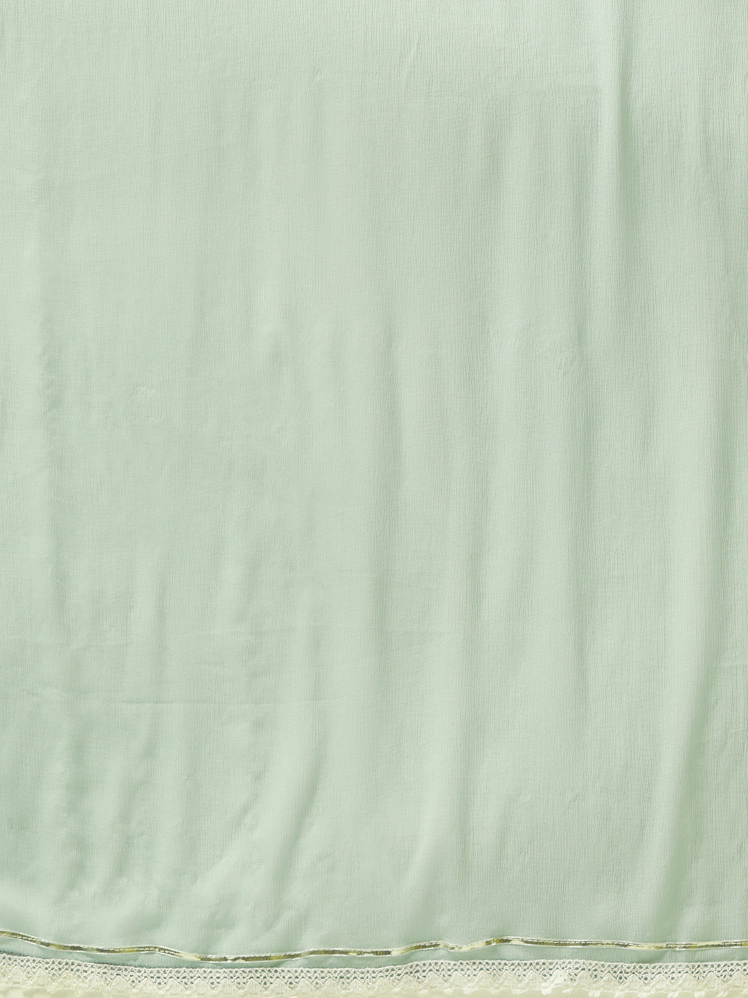 Women's Green Color Rayon Blend Printed Kurta Palazzo With Dupatta