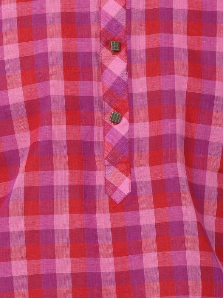 Men's Purple Pure Cotton Kurta