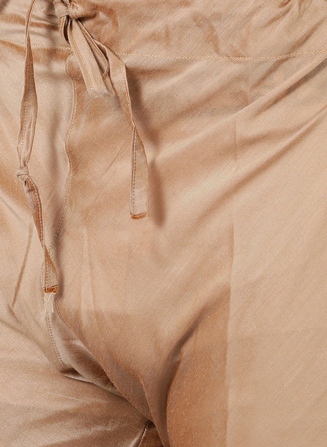 Men's Green Cotton Silk Blend Kurta and Pyjama Set