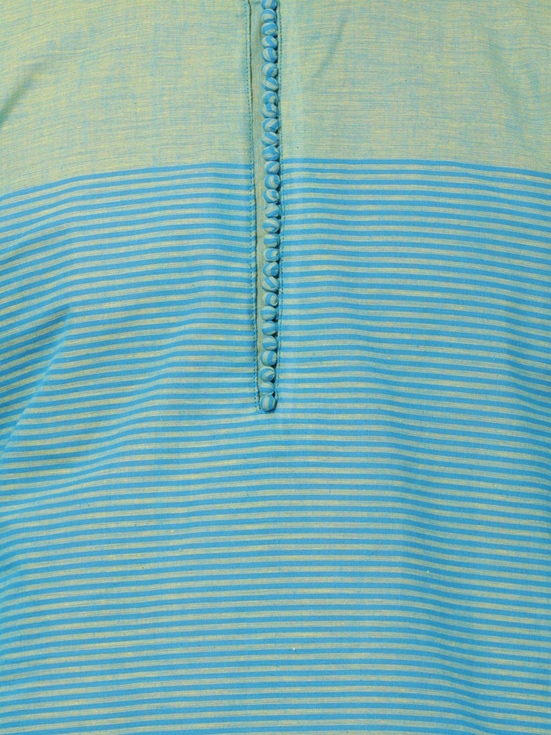 Men's Blue Pure Cotton Kurta and Pyjama Set