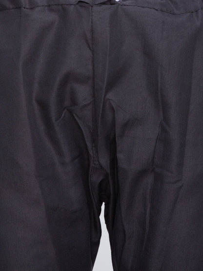 Men's Black Cotton Pyjama