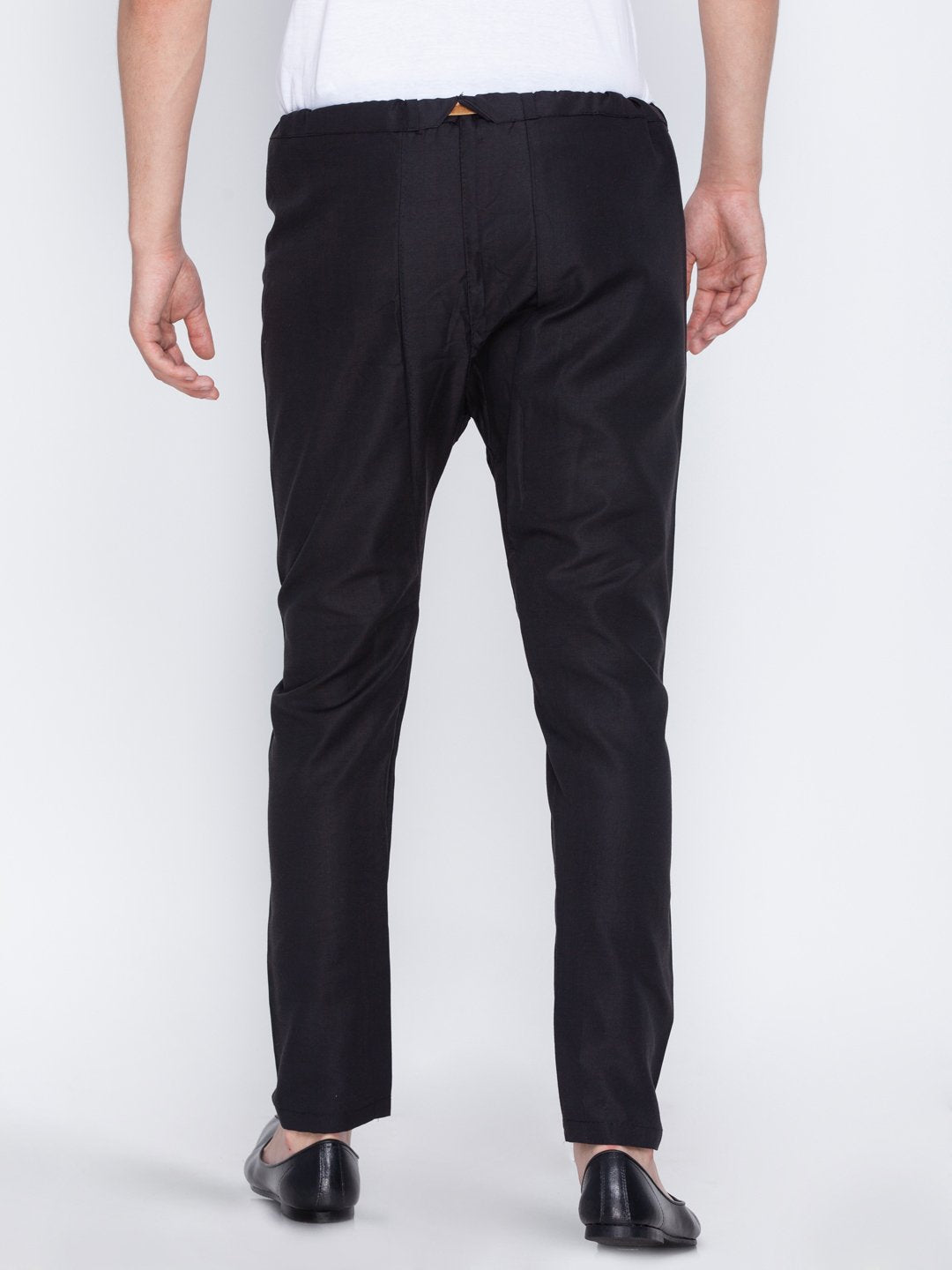Men's Black Cotton Pyjama
