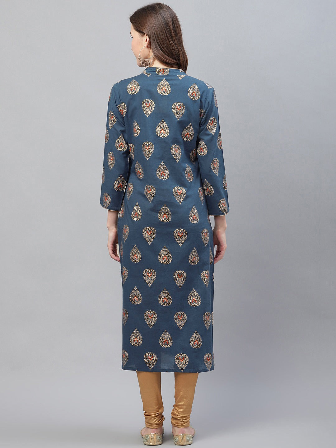 Women's Cotton Printed Kurta
