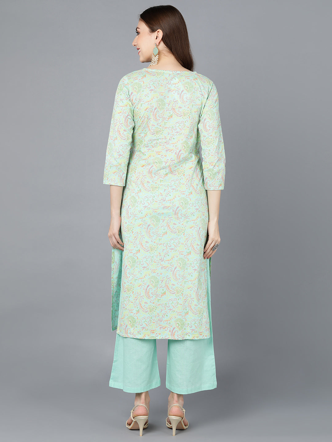 Women's Cotton Ethnic Printed Kurta
