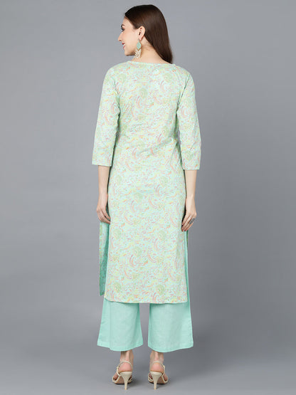 Women's Cotton Ethnic Printed Kurta