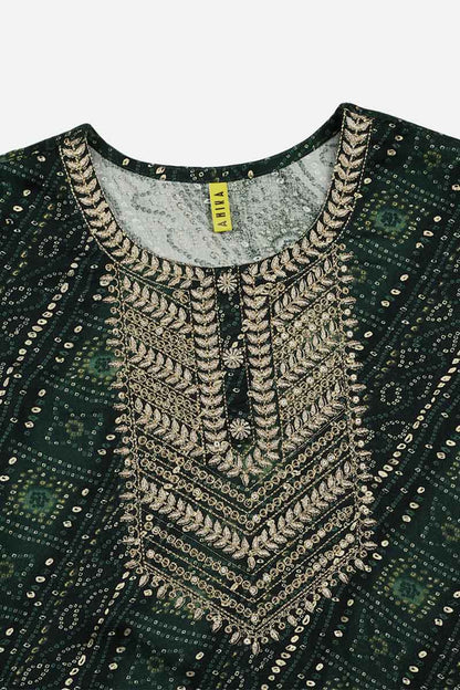 Women's Viscose Rayon Ethnic Printed Kurta
