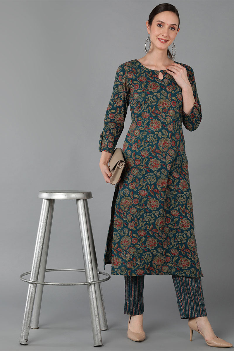 Women's Floral Printed Kurta