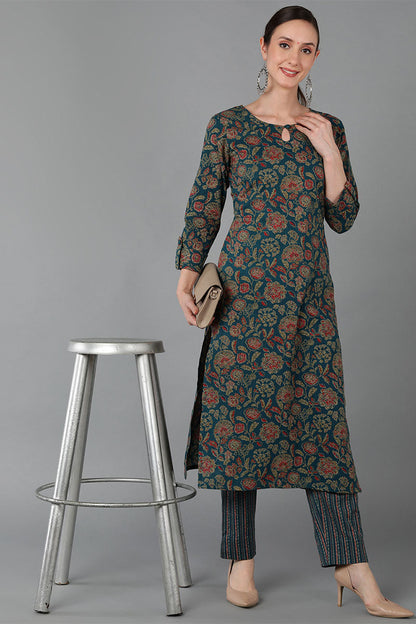 Women's Floral Printed Kurta