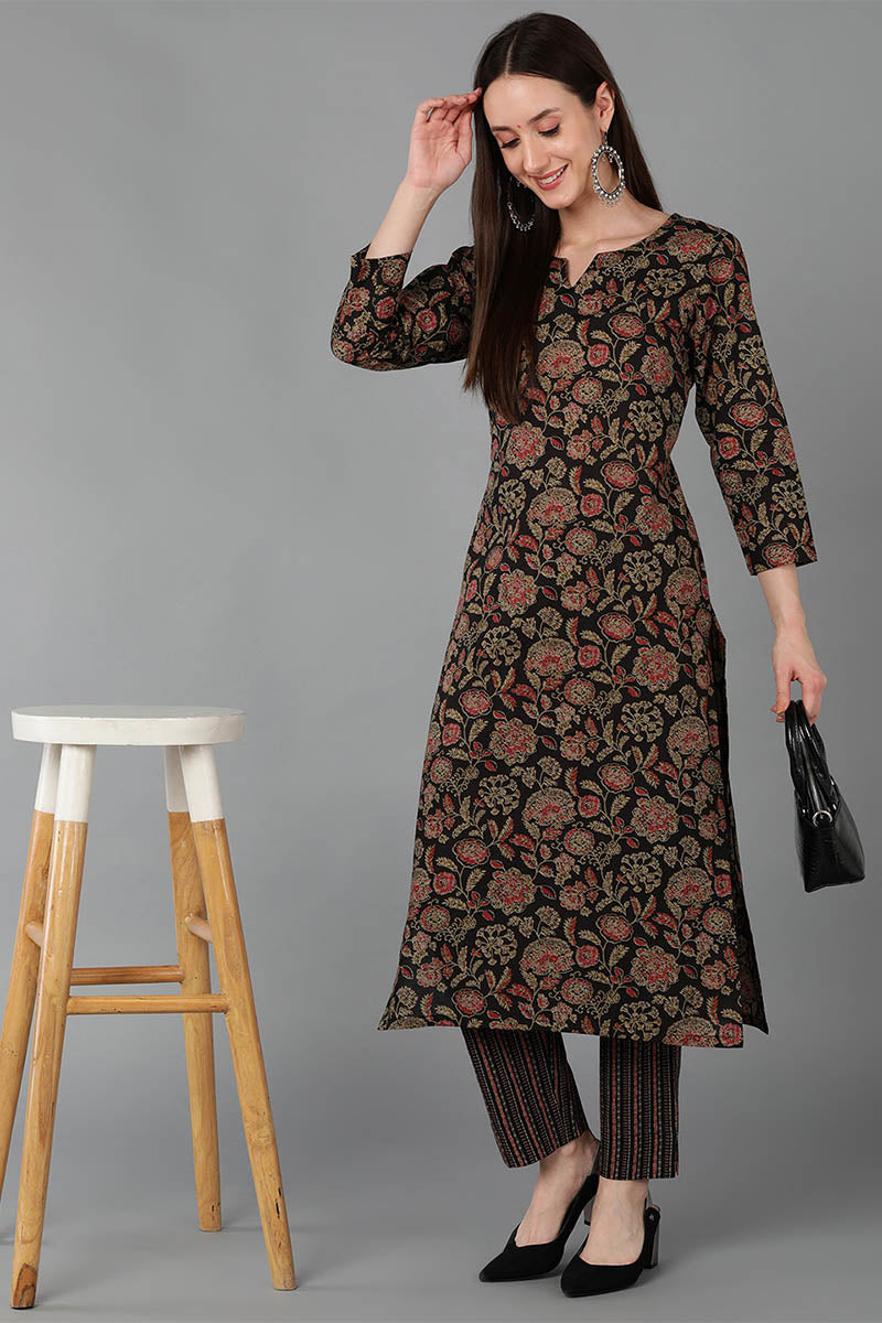 Women's Floral Printed Kurta