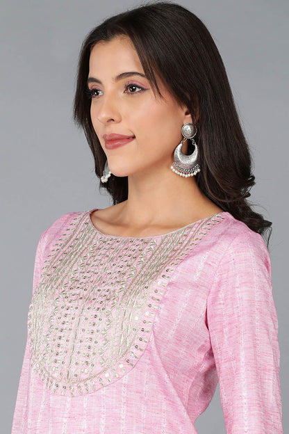 Women's Cotton Yoke Design Kurta