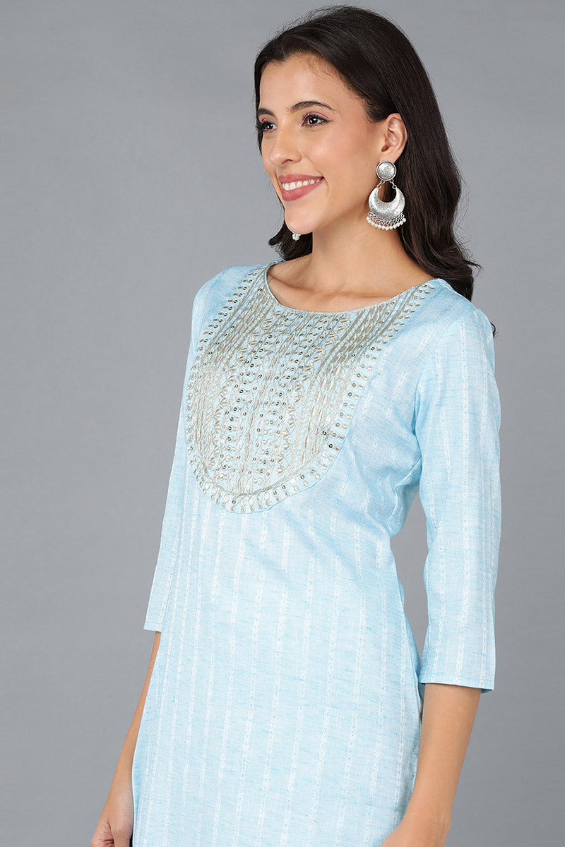 Women's Cotton Yoke Design Kurta