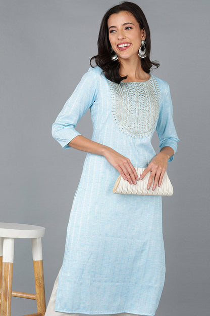 Women's Cotton Yoke Design Kurta