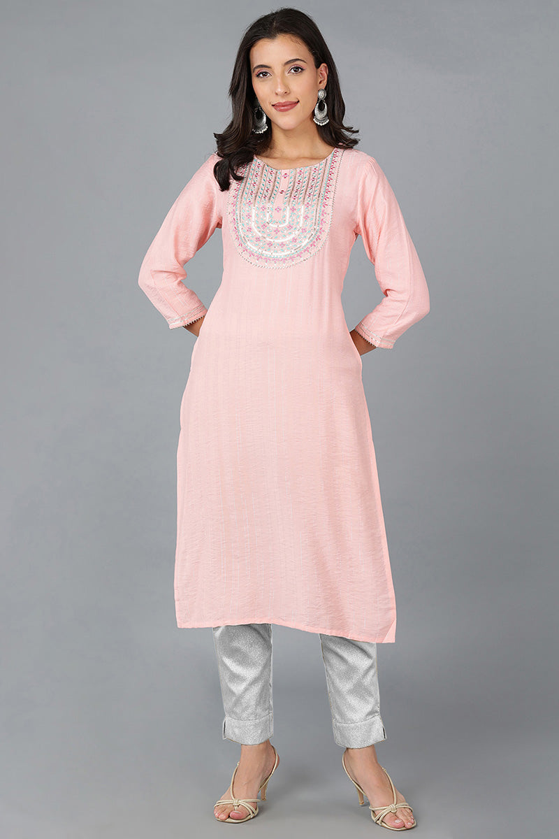 Women's Cotton Yoke Design Kurta