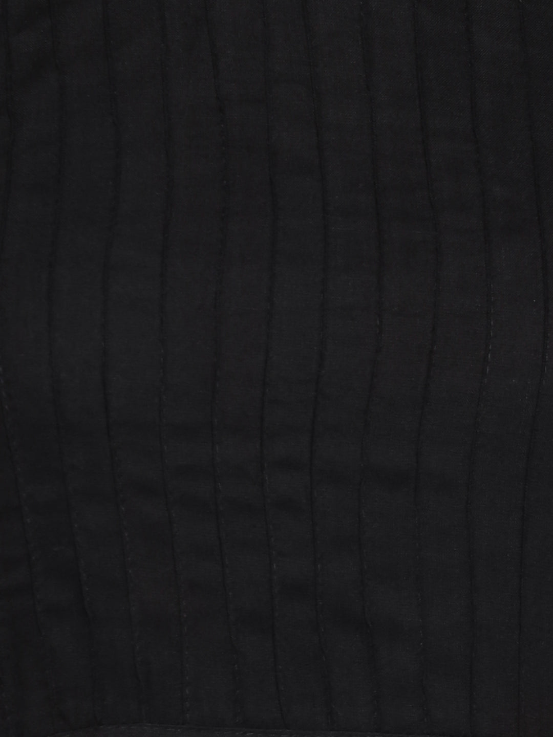 Women's Black Rayon Kurta By Vbu