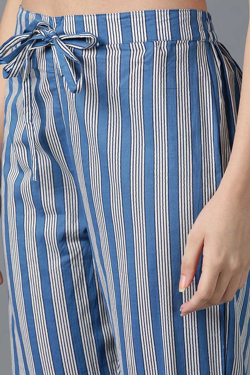 Women's Cotton Printed Kurta Pant With Dupatta
