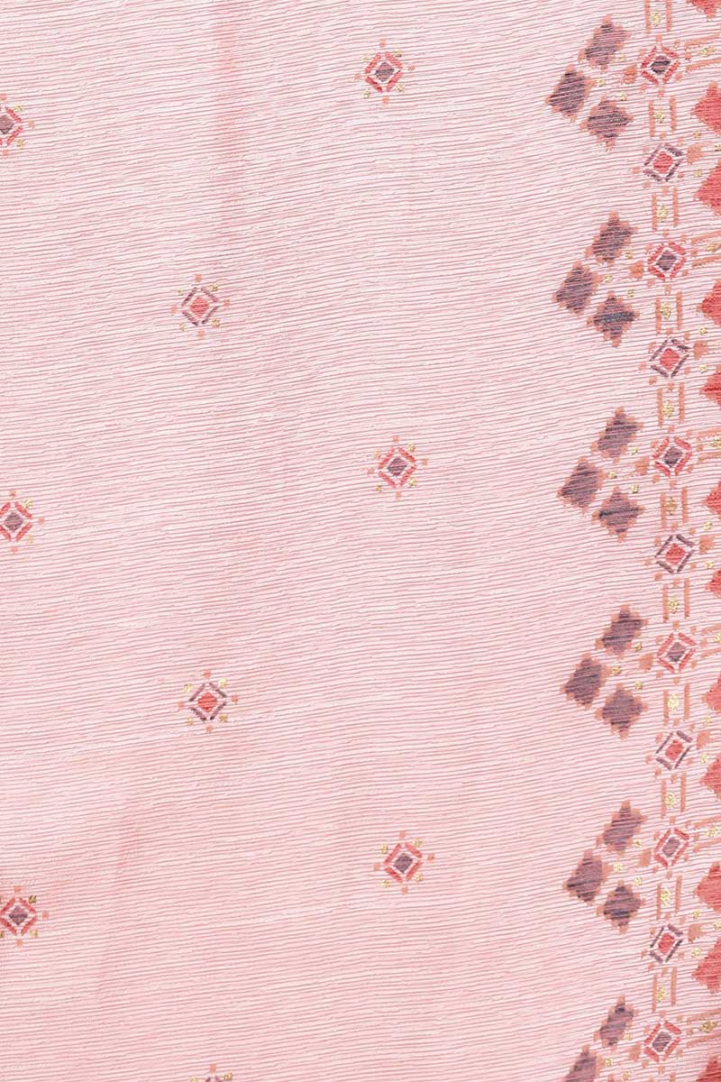Women's Cotton Blend Printed Kurta Pants With Dupatta