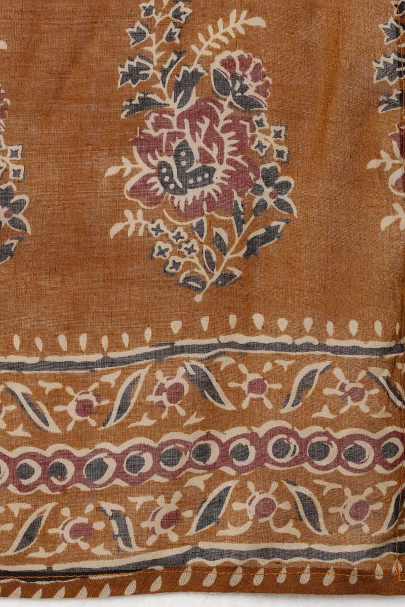 Women's Cotton Printed Kurta Pants With Dupatta