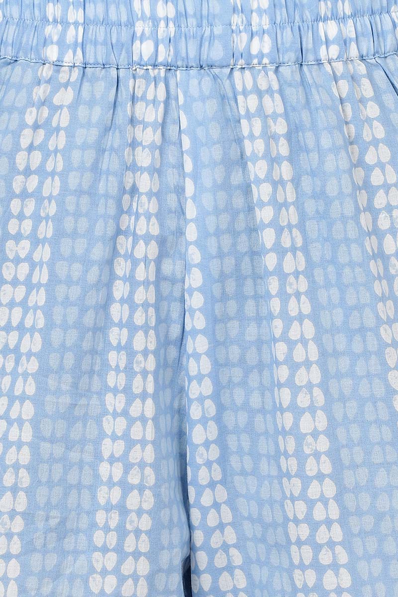 Women's Cotton Paisley Printed Kurta Pants With Dupatta