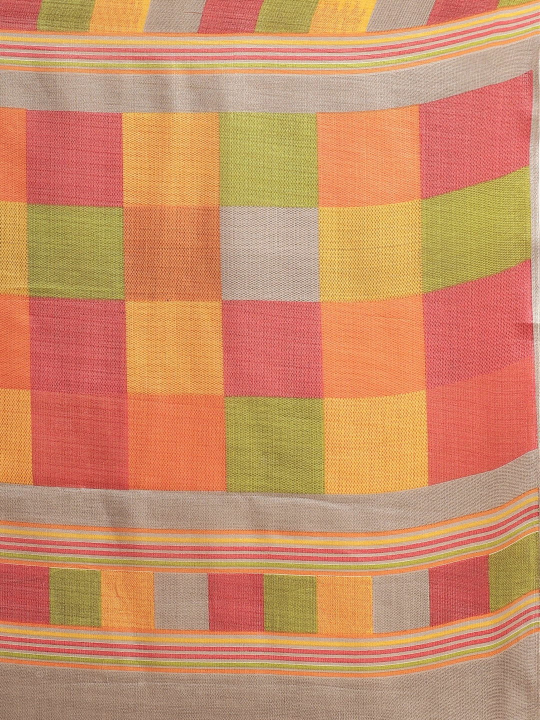 Women's Multicolor Art Silk Printed Saree