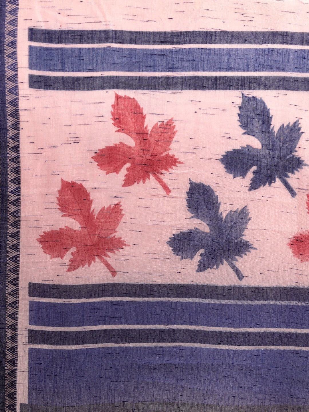 Women's Pink Art Silk Printed Saree