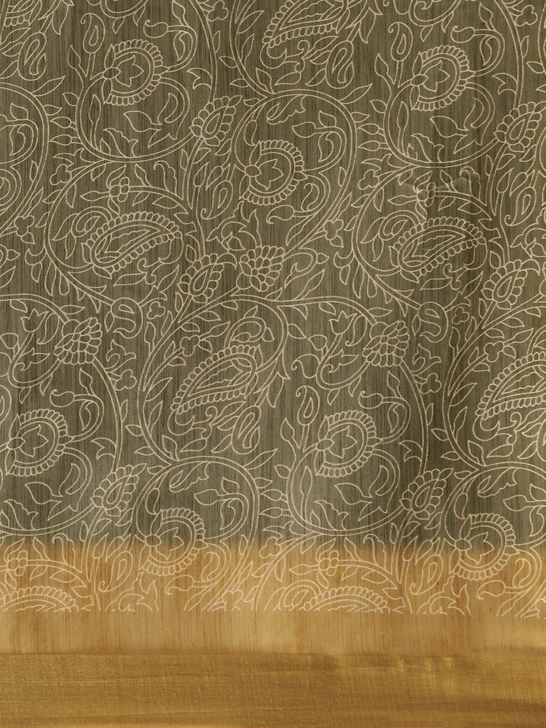 Women's Beige Art Silk Printed Saree