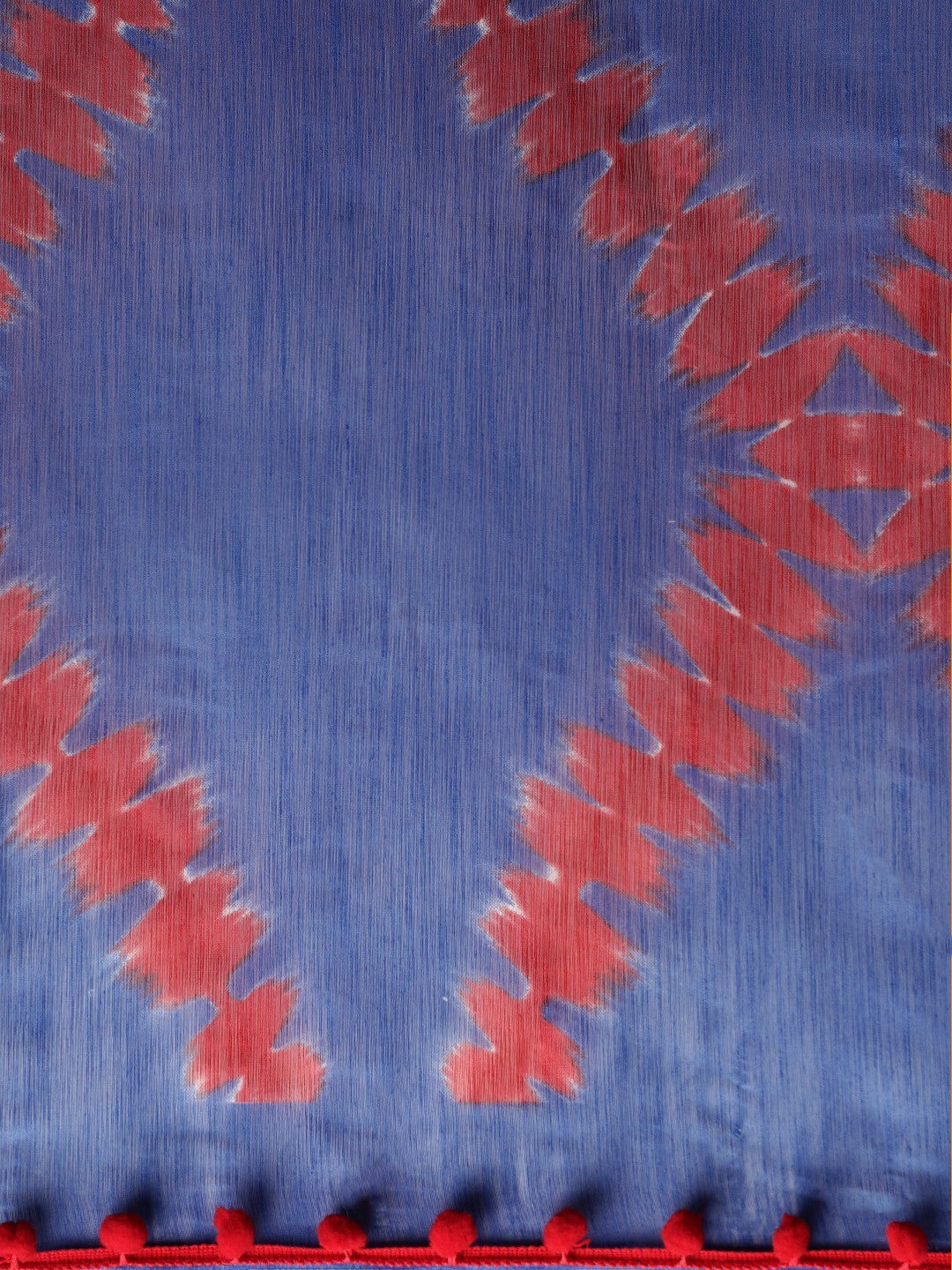 Women's Blue Art Silk Printed Saree