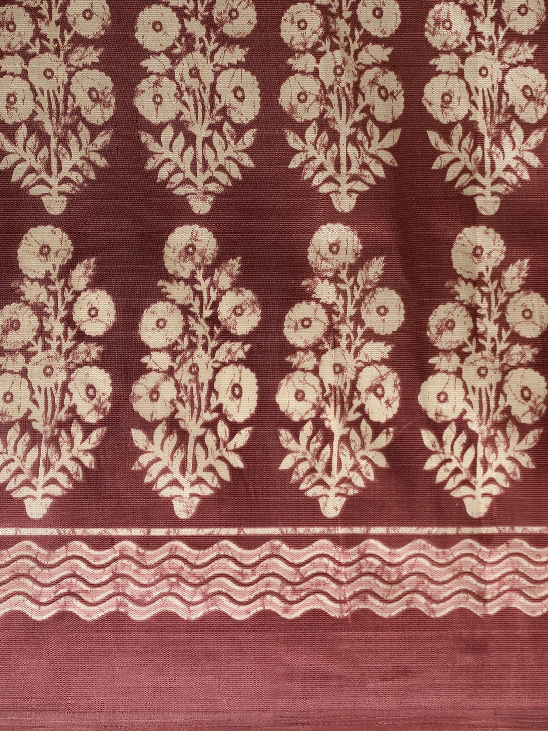 Women's Purple Art Silk Printed Saree