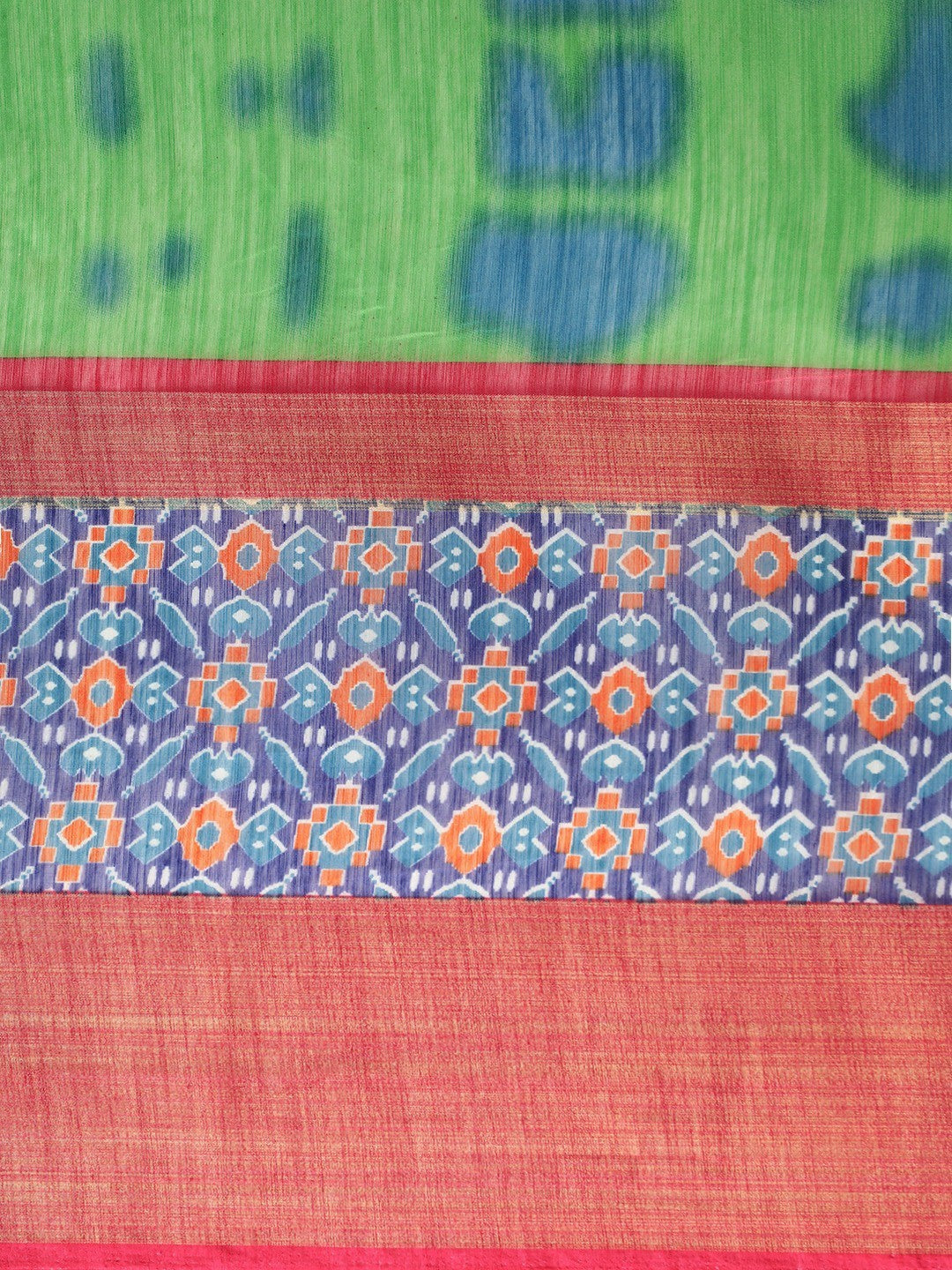 Women's Multicolor Art Silk Printed Saree