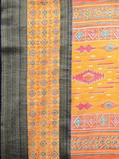 Women's Pink Art Silk Printed Saree