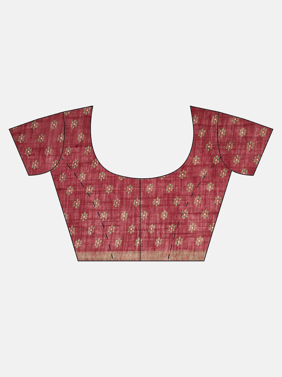 Women's Purple Art Silk Printed Saree
